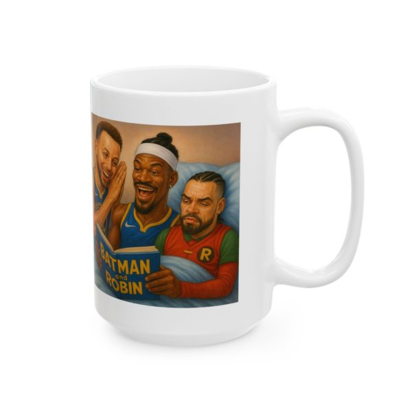Fun Superhero Themed Ceramic Mug - Perfect Gift for Sports Fans - Image 8