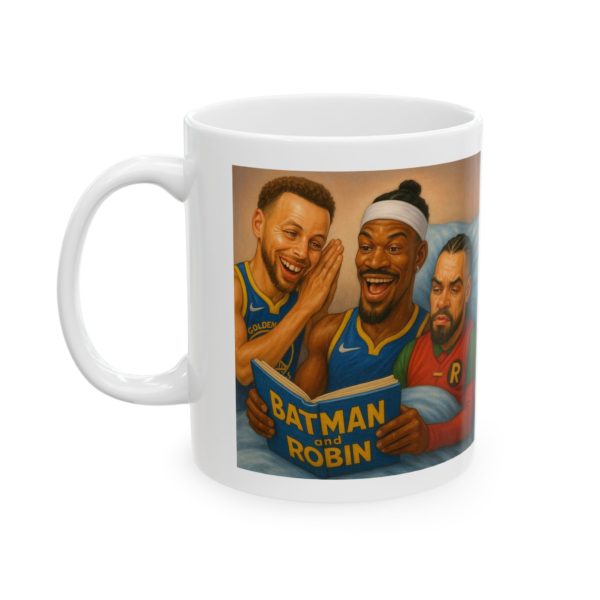 Fun Superhero Themed Ceramic Mug - Perfect Gift for Sports Fans - Image 3