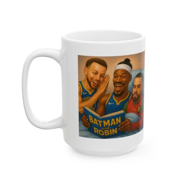 Fun Superhero Themed Ceramic Mug - Perfect Gift for Sports Fans - Image 7